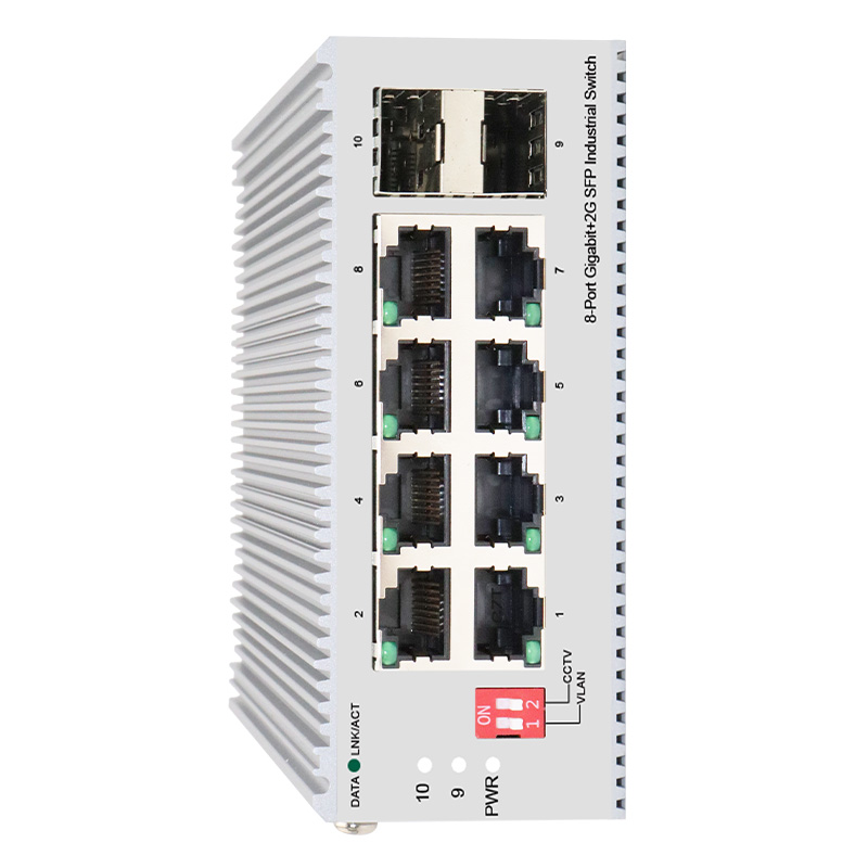 8 *10/100/1000Mbps adaptive RJ45 ports